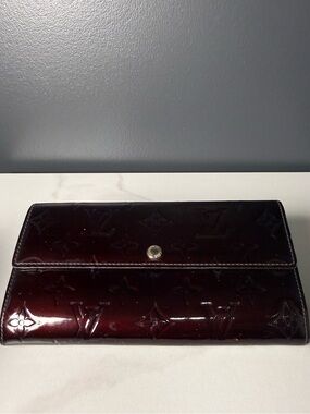 Louis Vuitton Vernis Patent Leather Flap Wallet